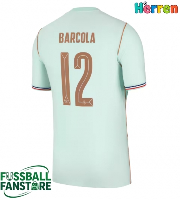 Frankreich Bradley Barcola #12 Replik Auswärtstrikot WM 2026 Kurzarm
